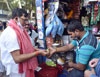Uttar Bhartiya Andolan "Parishram" Yatra by Leader Kripashankar Singh in Mumbai from Vakola to Kurla