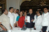 SHIV SENA LEGISLATORS SENATE MEMBER'S MEETS GOVERNOR K. SANKARANARAYANAN AT RAJ BHAVAN MUMBAI.