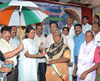 SOUTH MUMBAI CONGRESS FREE UMBRELLA DISTRIBUTION AT MRCC RAJIV GANDHI BHAVAN.