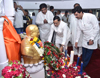 Abhivadan to Bharatna Dr.Babasaheb Ambedkar on his Mahaparinirvan Din at Chaityabhumi Dadar.