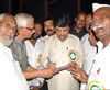 MPCC President  Ashok Chavan at Kalidas Kala Mandir Nashik.