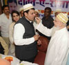Chief Minister Devendra Fadnavis & The Spiritual Leader of the Dawoodi Bohra Community during Ramzan Roza Iftaar Party at Nazam Baug Dongri. Chief Minister Devendra Fadnavis & The Spiritual Leader of the Dawoodi Bohra Community during Ramzan Roza Iftaar Party at Nazam Baug Dongri.