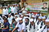 PROTEST DHARNA - ANDOLAN BY CONGRESS LEADER'S AT C.P.TANK