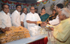 Ex.MP Eknath Gaikwad & Sunit Waghmare Distributing Dal's,Oil & Food Eatable Item's at Naigaon Dadar.