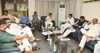 Congress-NCP Leader's Meeting at Opp.Leader Bunglow Opposite Mantralay Mumbai.