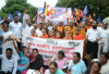 BHIMSHAKTI SANGHATNA PROTEST AT AZAD MAIDAN.
