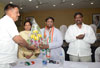 Congress Party Worker's Executive Meeting at Dadar Tilak Bhavan.