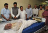 CHIEF MINISTER PRITHVIRAJ CHAVAN AT LILAVATI HOSPITAL BANDRA. CHIEF MINISTER PRITHVIRAJ CHAVAN AT LILAVATI HOSPITAL BANDRA.