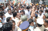 Maharashtra State Youth Congress Protest Rally from Azad Maidan to Mantralaya Mumbai