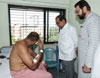 Opposition Party Leader MLA Radhakrishna Vikhe Patil visited Chemical company Blast Spot at MIDC Dombivli.