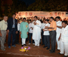 CHATRAPATI SHIVAJI MAHARAJ VOLLEY BALL TROPHY TOURNAMENT INAUGURATED BY GUARDIAN MINISTER JAYANTRAO PATIL ON OCCASION MINISTER SACHIN AHIR.
