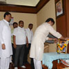 Tribute to Mass Leader Late Gopinathji Munde on his 1st Death Anniversary in Mumbai. Tribute to Mass Leader Late Gopinathji Munde on his 1st Death Anniversary in Mumbai.
