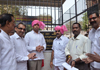 UNION MINISTER OF STATE & MP.MILIND DEORA & MINISTER SACHIN AHIR  IN SOUTH MUMBAI AT WORLI.