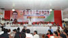 Union Minister Of State Milind Deora & MRCC President Prof.Janardan Chandurkar In South Mumbai Dist.Congress Worker's Meeting at Mumbai Congress Rajiv Gandhi Bhavan.