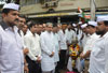 PROTEST DHARNA - ANDOLAN BY CONGRESS LEADER'S AT C.P.TANK.
