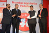 Chief Minister Devendra Fadnavis Launched Vodafones 4G in Mumbai. Chief Minister Devendra Fadnavis Launched Vodafones 4G in Mumbai.
