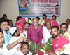 Congress Party Karykarta Melava at Naigaon Dadar in Mumbai.