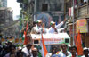 Election Campaign Rally & Padyatra of MP. Candidate Milind Deora. Election Campaign Rally & Padyatra of MP. Candidate Milind Deora.