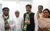 Chief Minister Prithviraj Chavan During Congress Campaign Rally at Dharavi.