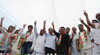 176-Bandra(E) Assembly Constituency Congress-NCP Candidate Narayanrao Rane Central Election Office Inauguration & Rally at Kherwadi Bandra.