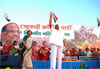 CENTRAL MINISTER SHARAD PAWAR ON  OCCASION OF MAHILA MELAVA AT KURAR VILLAGE MALAD.