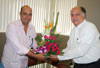 UNION MINSTER OF HOME & COMMUNICATIONS AND INFORMATION TECHNOLOGY SHRI GURUDAS KAMAT