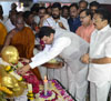 Tribute to Bharat Ratna Dr.Babasaheb Ambedkar on his Mahaparinirvan Din at Chaitya Bhoomi Dadar in Mumbai.