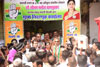 Congress Party Leader Milind Deora during Election Campaign at Mazagaon. Congress Party Leader Milind Deora during Election Campaign at Mazagaon.