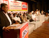 Union Minister of Minority Affairs K.Rehman Khan & Union Minister Milind Deora during Jain International Organization Function. Union Minister of Minority Affairs K.Rehman Khan & Union Minister Milind Deora during Jain International Organization Function.