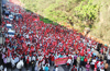 #Shetkari Long March@Farmers Protest Rally Mumbai....