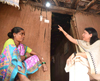 Nargis Dutt Memorial Charitable Trust Ex.MP Priya Dutt in Tribal Village Borichapada Sonavegaon Palghar Dist.