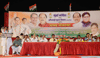 Mumbai Congress President Prof.Janardan Chandurkar during Slum Cell Meeting at Andheri-Ghatkopar Link Road.