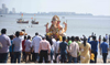 Ganpati Bappa Idol Immersion in Mumbai.