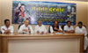 CONGRESS LEADERS MEETS AT GANDHI BHAVAN.
