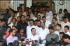 Congress Leader & Minister Narayanrao Rane Interaction with Media at Nyaneshwari Bunglow Malbar Hill. Congress Leader & Minister Narayanrao Rane Interaction with Media at Nyaneshwari Bunglow Malbar Hill.