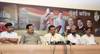 Mumbai Congress President Sanjay Nirupam Press Conference at Rajiv Gandhi Bhavan. Mumbai Congress President Sanjay Nirupam Press Conference at Rajiv Gandhi Bhavan.