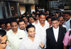 MLA Nitesh Narayanrao Rane in Sindhudurg. MLA Nitesh Narayanrao Rane in Sindhudurg.