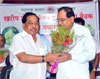 CHIEF MINISTER PRITHVIRAJ CHAVAN & MINISTER NARAYANRAO RANE.