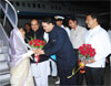 PRESIDENT PRATIBHATAI DEVISINGH PATIL ON MUMBAI VISIT. PRESIDENT PRATIBHATAI DEVISINGH PATIL ON MUMBAI VISIT.