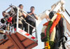 Chief Minister Devendra Fadnavis & Central Minister Nitin Gadkari Paying Tribute to Iron Man Of India Late.Sardar Vallabhbhai Patel on his Birth Anniversary at Worli. Chief Minister Devendra Fadnavis & Central Minister Nitin Gadkari Paying Tribute to Iron Man Of India Late.Sardar Vallabhbhai Patel on his Birth Anniversary at Worli.