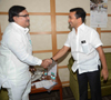 Yuva Leader MLA Nitesh Narayanrao Rane Meets Minister Prakash Mehta at Mantralay.