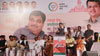 BJP Leader Nitin Gadkari & RPI (A) Chairperson Ramdas Athawale during Election Campaign Rally in Mumbai. BJP Leader Nitin Gadkari & RPI (A) Chairperson Ramdas Athawale during Election Campaign Rally in Mumbai.