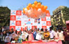 Shivsena Yuvasena Byculla Vidhansabha Sakha No.210 organised "Kite Festival" by Shivsena BMC Standing Committee President Yashwant Jadhav & MLA Smt.Yamini Yashwant Jadhav at Batli Boy Compound Farebunder.