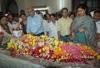Minister Pankaja Munde-Palve Paying Homage to Aruna Shanbaug. Minister Pankaja Munde-Palve Paying Homage to Aruna Shanbaug.