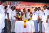RPI PRESIDENT RAMDAS ATHAWALE WITH EX.MP.HARIBHAU RATHOD IN BANJARA SAMAJ PARISHAD PROGRAMME AT CHEMBUR.