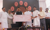Chief Minister Devendra Fadnavis & Shivsena Pramukh Uddhav Thackarey during Website Launch at Mayor Bunglow.