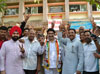 NCP/Congress/PRP (Kawade)/ Republican Party of India (Democratic) Alliance MP.Candidate Sanjay Dina Patil Filed his Nomination Form at Mulund Dist.Administrative Collector Office.