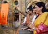 Shivsena Chief Uddhav Thackarey at Mumbai BMC Head Quarters after Winning Mumbai Mayor Election.