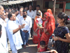 MRCC President Sanjay Nirupam visit Mahalaxmi Dhobighat.