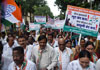 South Central Mumbai Congress Protest Rally at Dadar BEST Office on Issue of High Rate Electricity Bill.